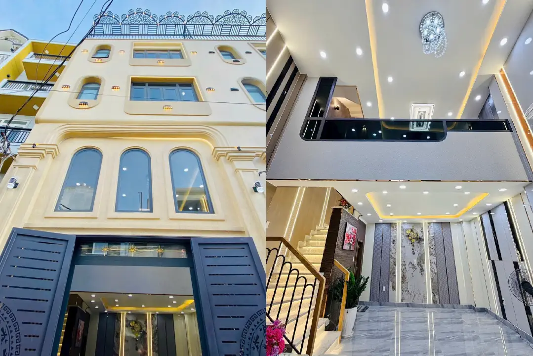 Nhà 4 tầng sân thượng ngay Mercedes Quang Trung trung tâm Gò Vấp