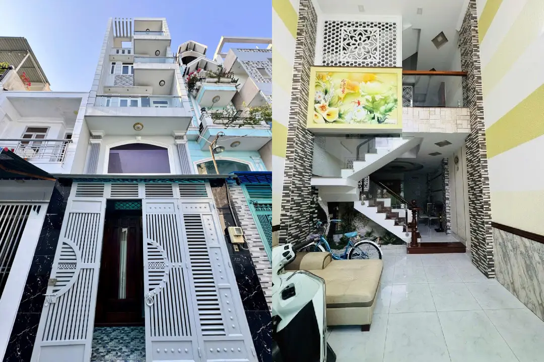 NHÀ 5 TẦNG BTCT – HXH THỐNG NHẤT – CÓ GARA Ô TÔ