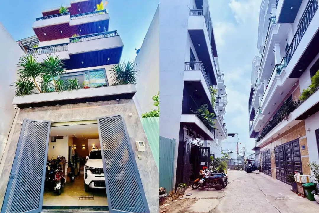 SIÊU PHẨM 5 TẦNG – HXH THÔNG – GẦN KÊNH THAM LƯƠNG ĐANG HÌNH THÀNH