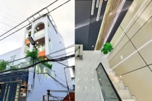 Nhà 5 tầng kiến trúc hiện đại - Full nội thất - Hẻm xe hơi thông