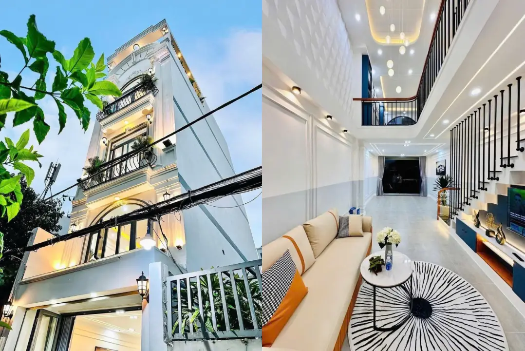 Nhà 5 tầng kiến trúc hiện đại hẻm xe hơi - Đường Số 1 trung tâm Gò Vấp
