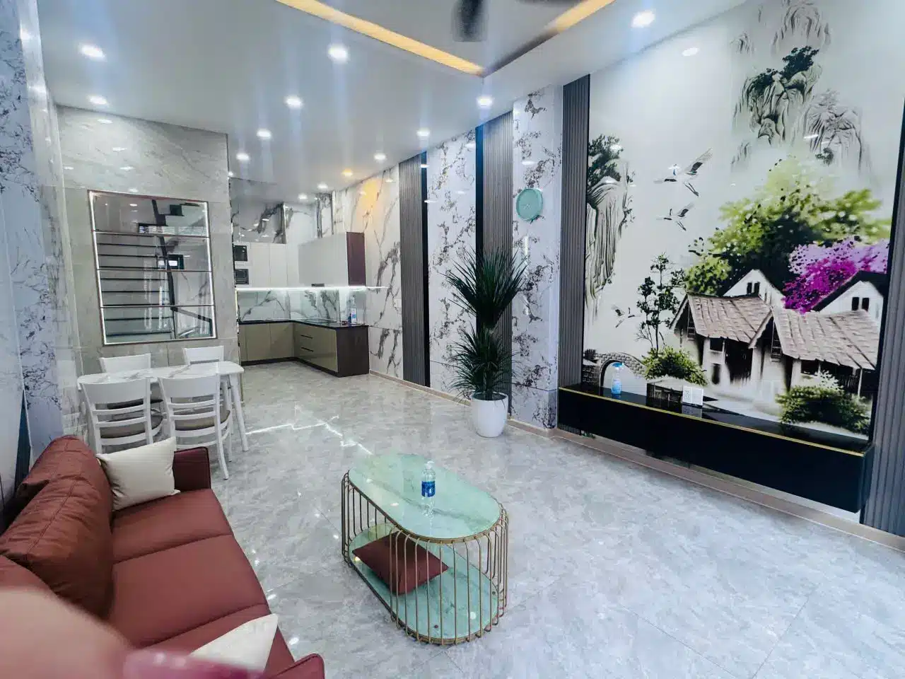 NHÀ ĐẸP VỊ TRÍ ĐẮC ĐỊA - 3 TẦNG - MẶT TIỀN ĐHT23 - GẦN CẦU VƯỢT QUANG TRUNG