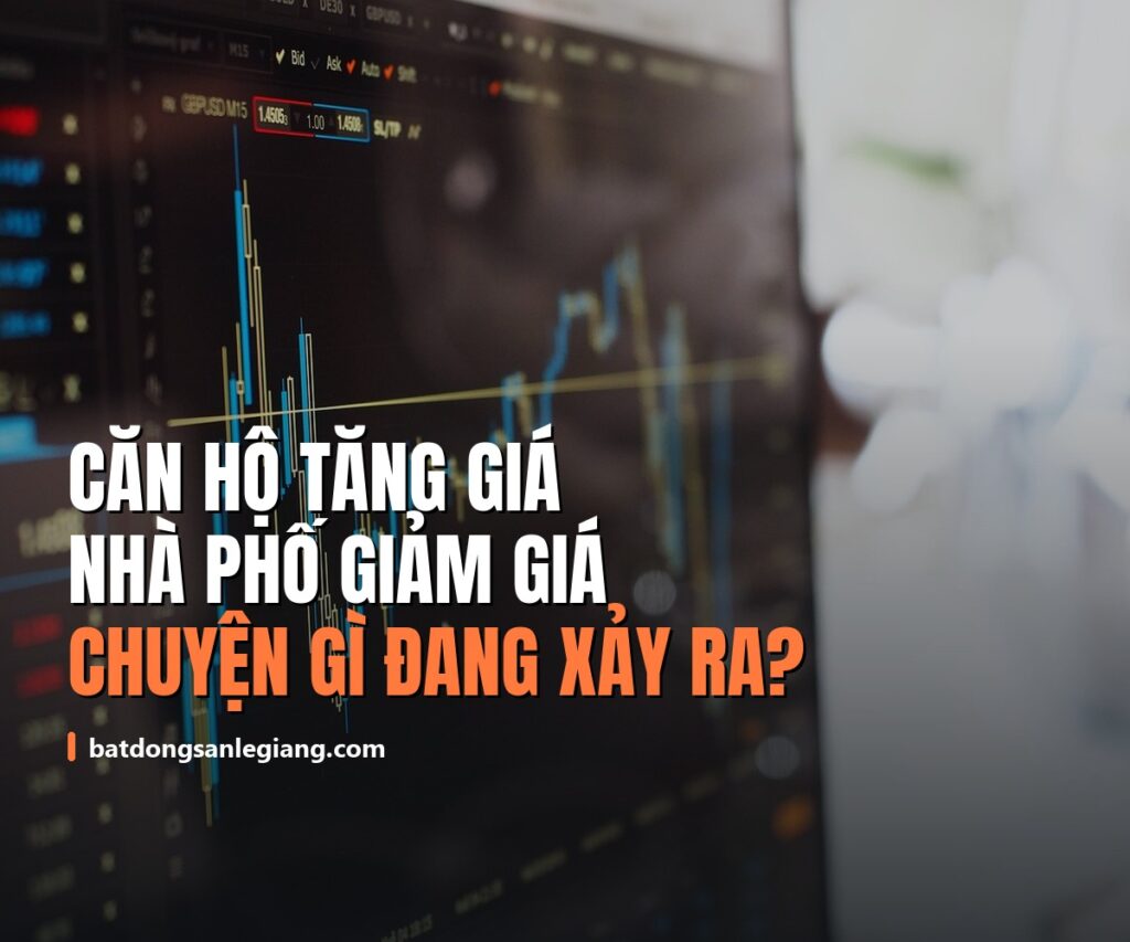 Căn hộ tăng giá, nhà phố giảm giá: chuyện gì đang xảy ra ở TP.HCM?