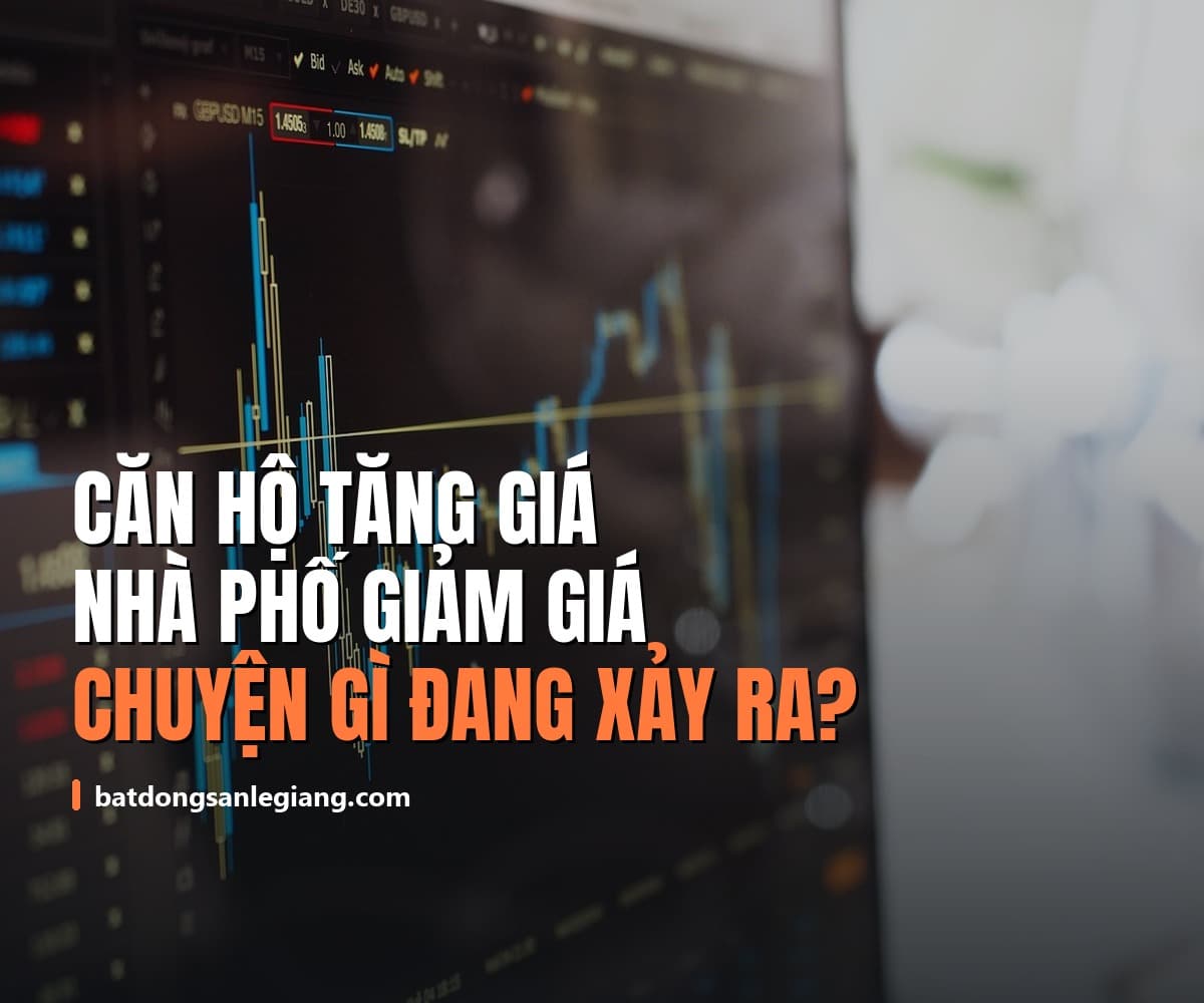 Căn hộ tăng giá, nhà phố giảm giá: chuyện gì đang xảy ra ở TP.HCM?