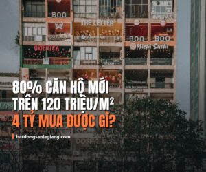 80% căn hộ mới ở TP.HCM trên 120 triệu/m²: với 4 tỷ, bạn mua được gì?