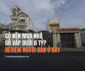 Có nên mua nhà Gò Vấp dưới 6 tỷ? Review thực tế 2026 từ người bán nhà tại khu này