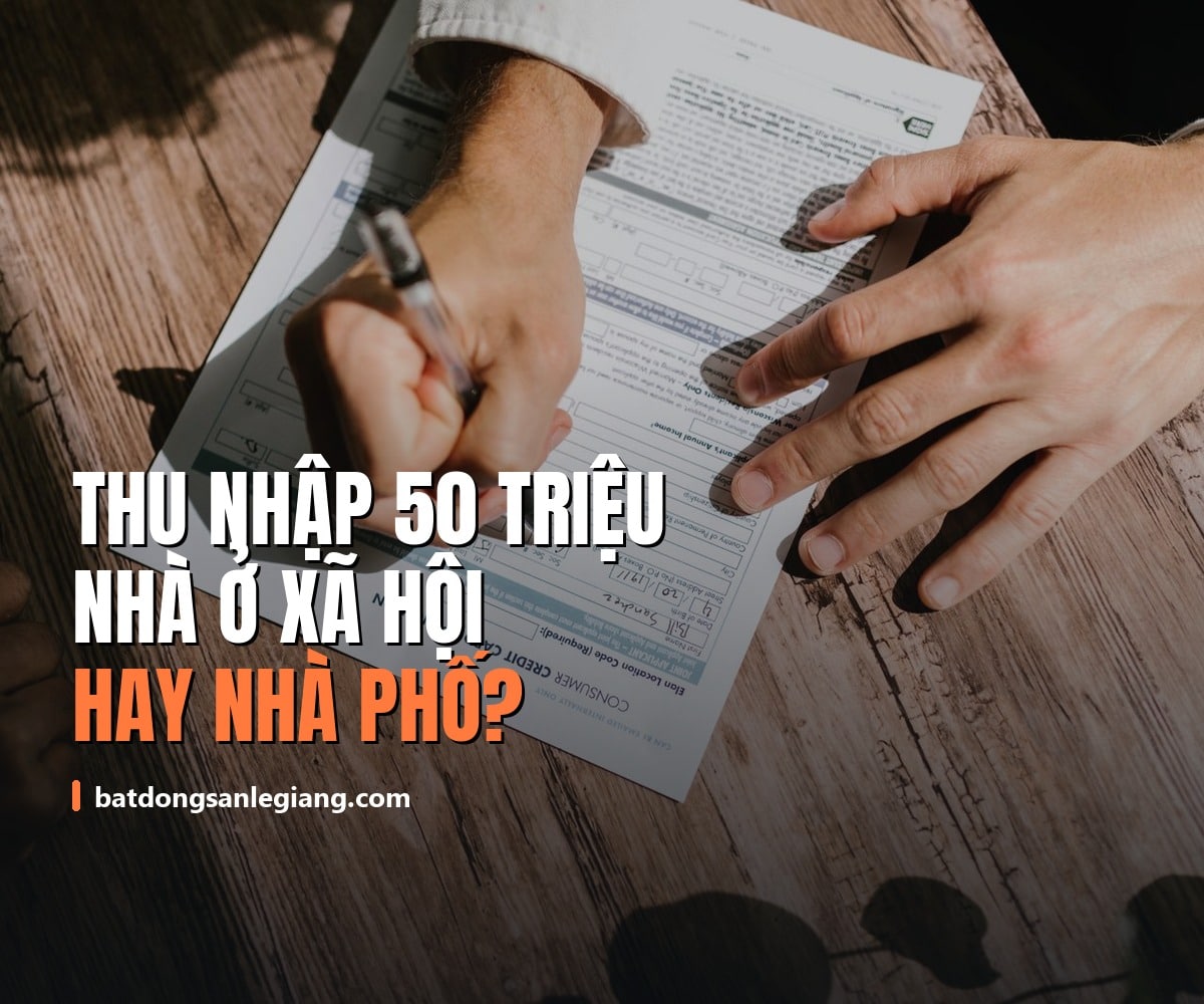 Vợ chồng thu nhập 50 triệu vẫn mua được nhà ở xã hội — nên chờ hay mua nhà phố luôn?