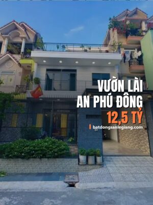Bán nhà đường 51 Vườn Lài – P. An Phú Đông, Quận 12 – 156m², 13,00 tỷ