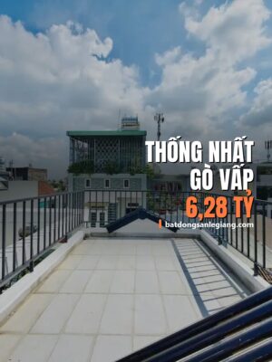 Bán nhà đường Thống Nhất, P.An Hội Đông, Gò Vấp – 6,28 tỷ