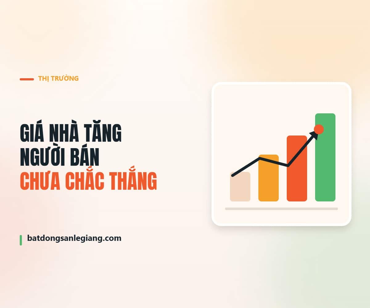 Giá nhà tăng nhưng thanh khoản mới quyết định căn nhà có đáng mua