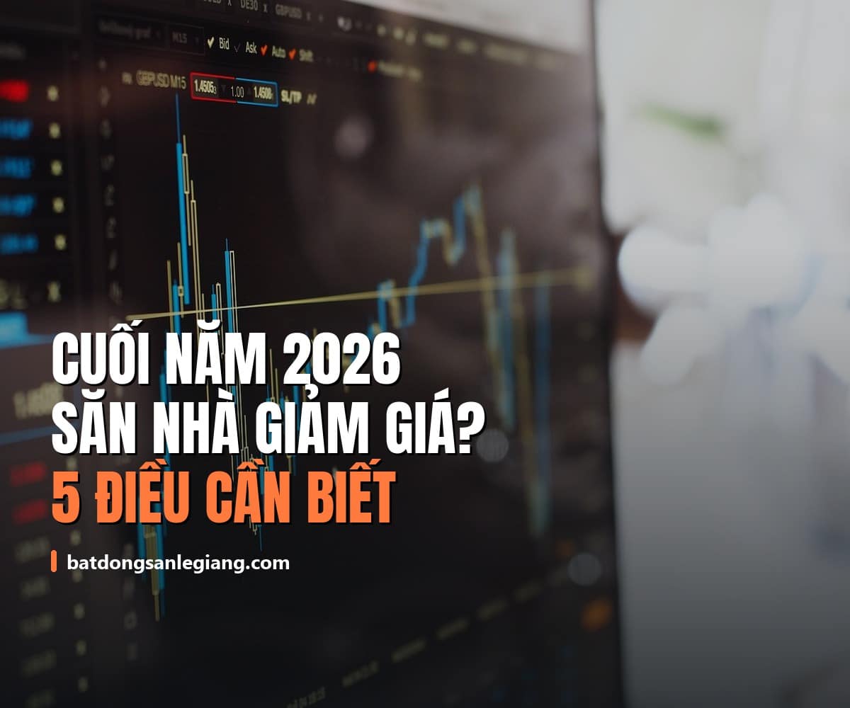 Giá nhà cuối năm 2026 có nên săn nhà giảm giá ở Quận 12 Gò Vấp
