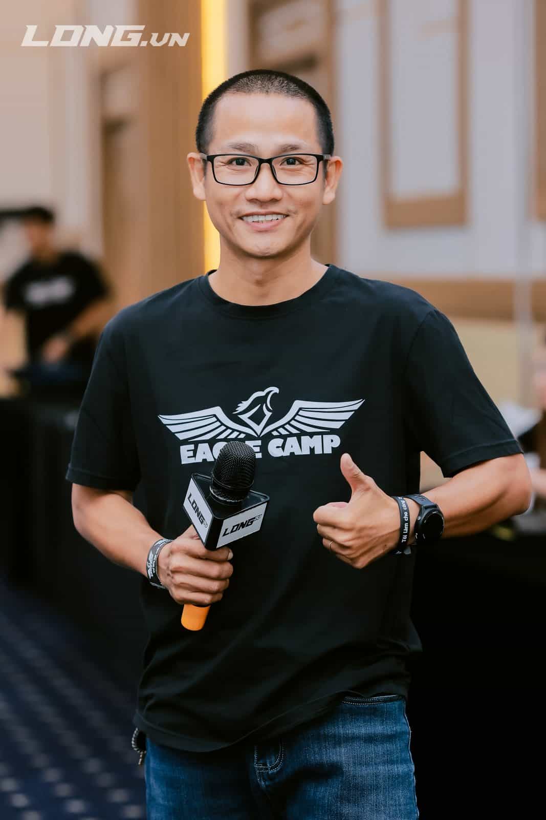 Lê Hoàng Giang tại lớp Eagle Camp